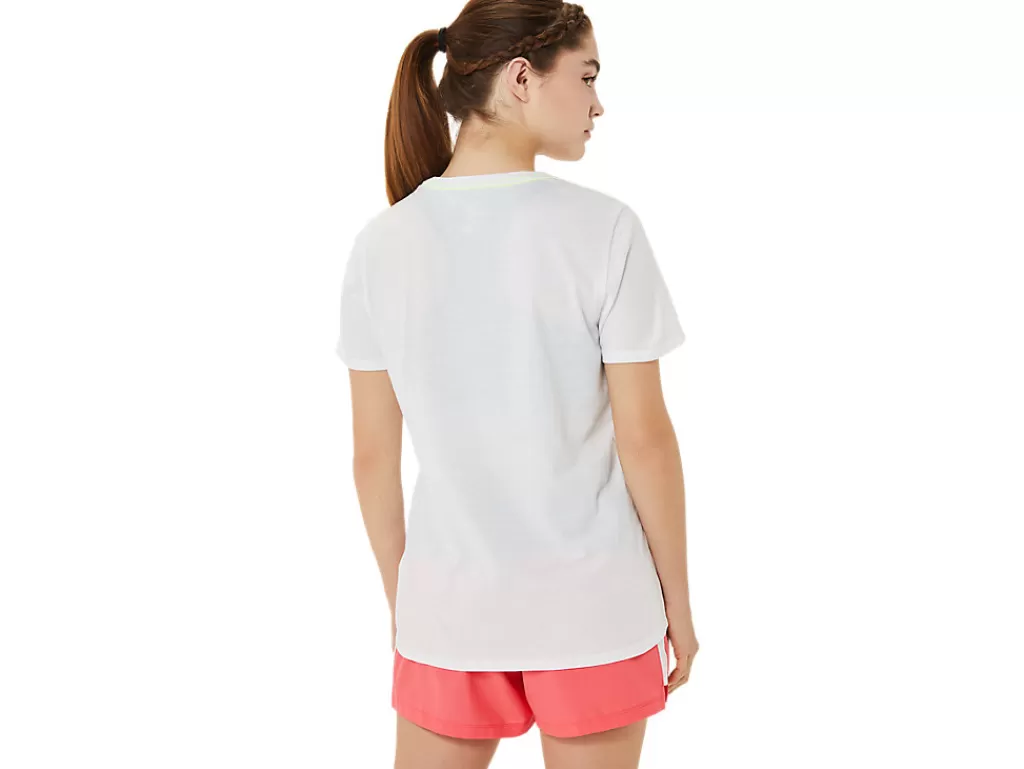 ASICS GRAPHIC SHORT SLEEVE WCH-Women T-Shirts & Tops