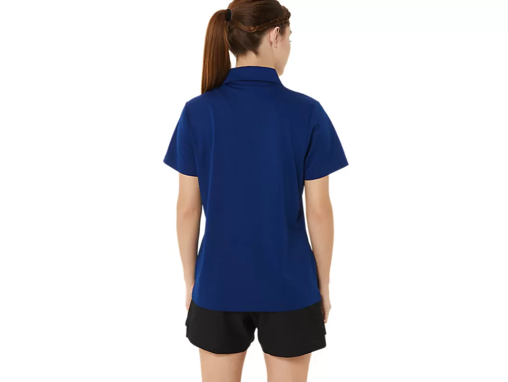 ASICS HEX GRADIENT POLO WCH-Women T-Shirts & Tops