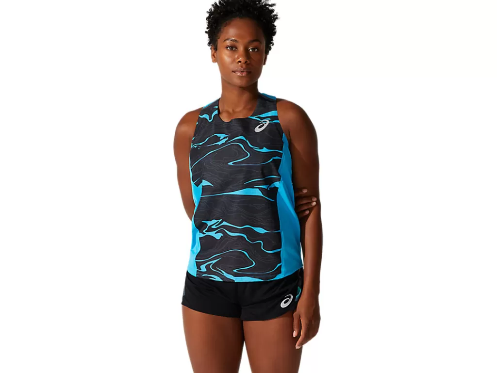 ASICS LIGHT MESH SINGLET-Women T-Shirts & Tops