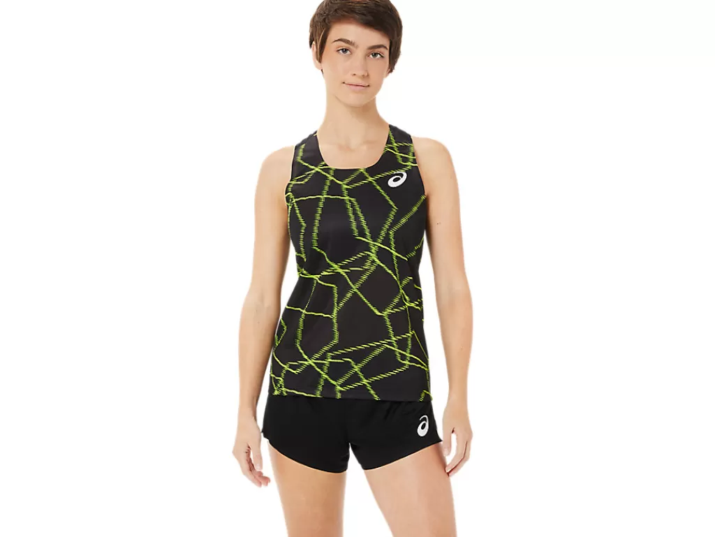 ASICS LIGHT MESH SINGLET-Women T-Shirts & Tops