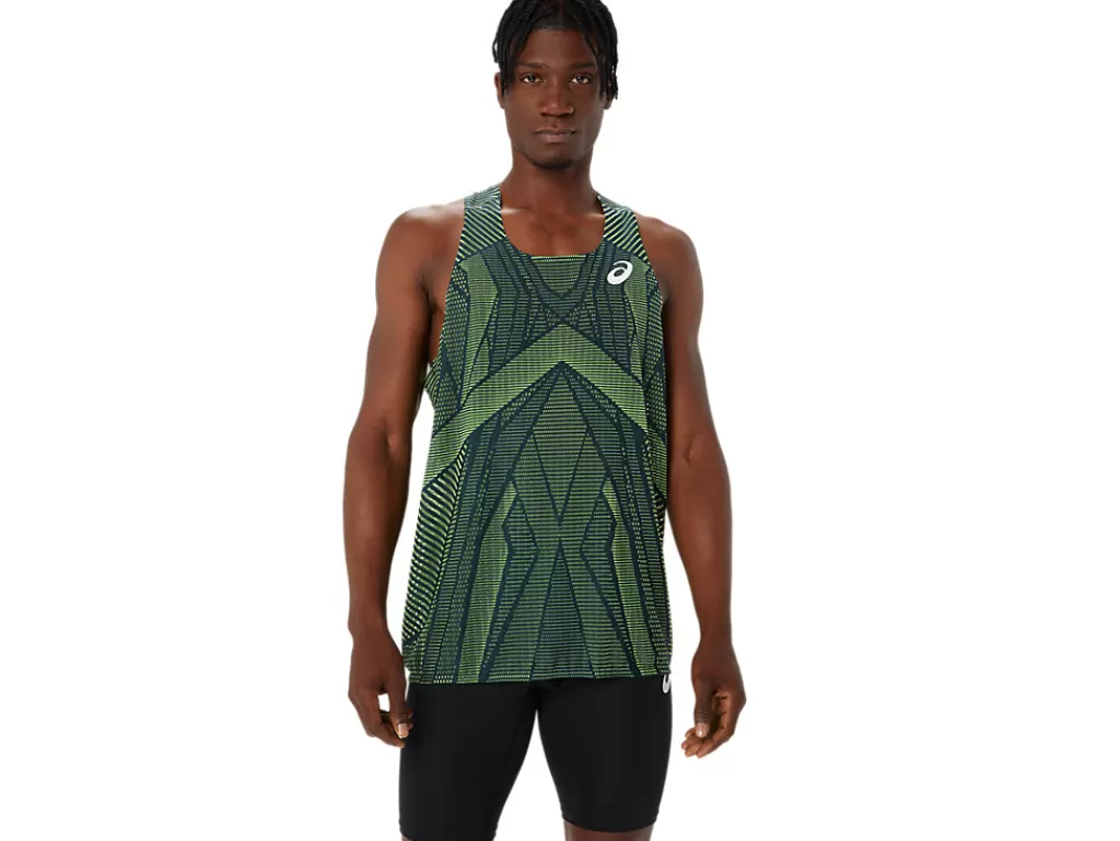 ASICS MEN ACTIBREEZE SINGLET-Men T-Shirts & Tops