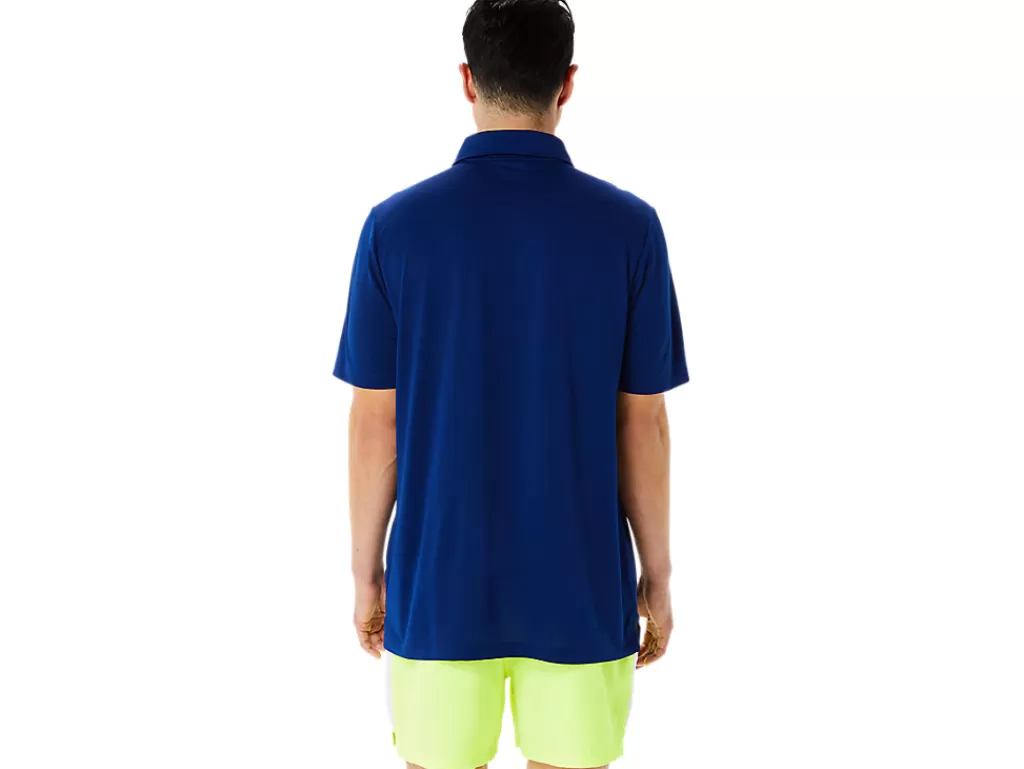 ASICS MEN HEX GRADIENT POLO WCH-Men T-Shirts & Tops