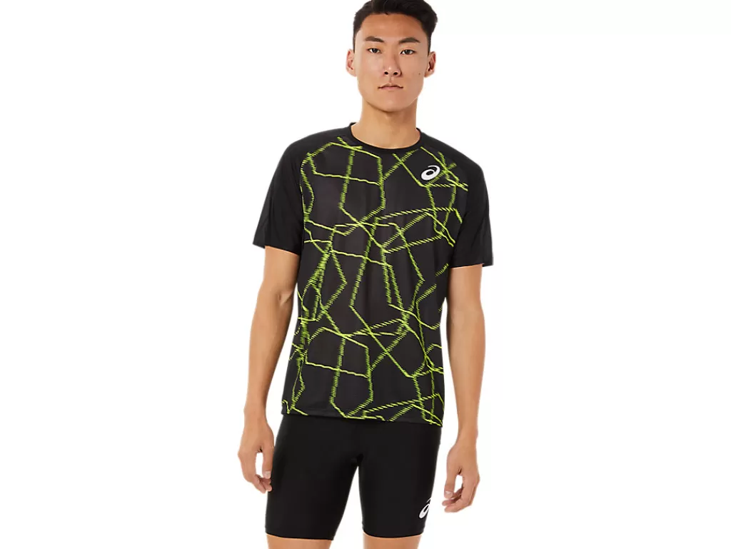 ASICS MEN LIGHT SHORT SLEEVE TOP-Men T-Shirts & Tops