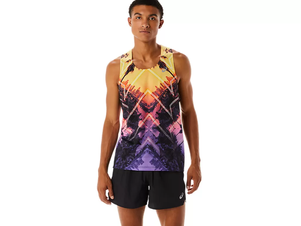 ASICS MEN MARATHON SINGLET-Men T-Shirts & Tops | Semi-Annual Sale