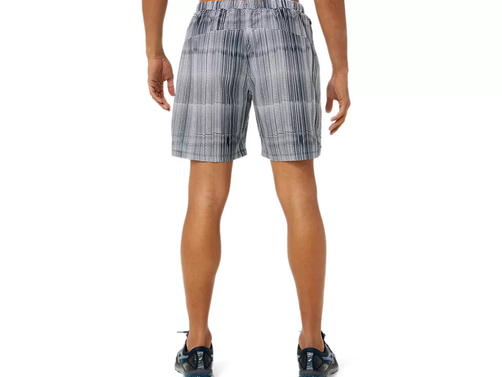 ASICS MEN READY-SET 7IN GRAPHIC SHORT-Men Shorts