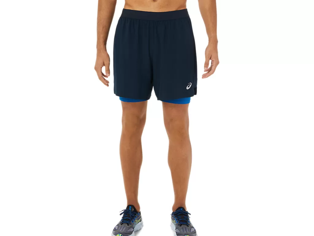 ASICS MEN ROAD 2-N-1 7IN SHORT-Men Shorts
